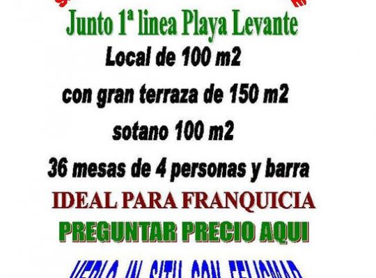 1ª LíNEA PLAYA LEVANTE POSTER-81.1RIOLE